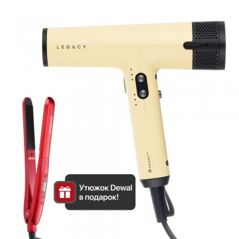 Фен DEWAL PRO LEGACY LD-1889 Yellow 1700W